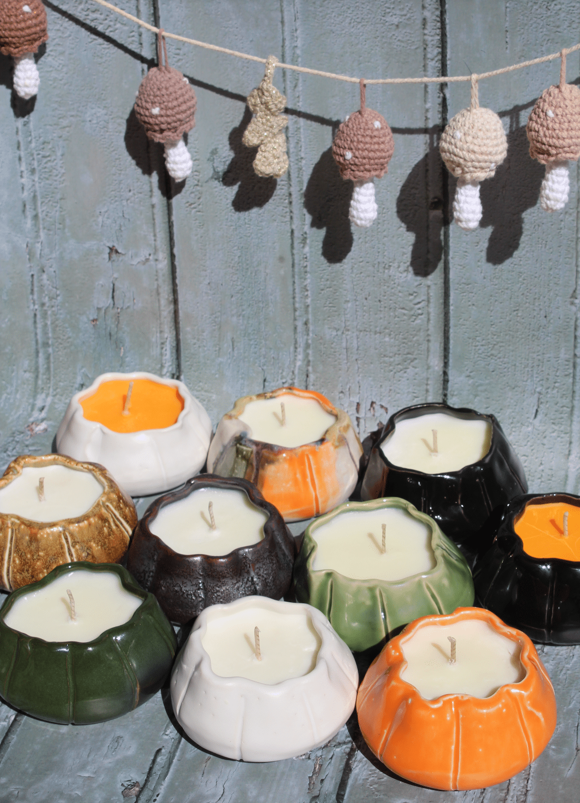 Citrouilles bougies