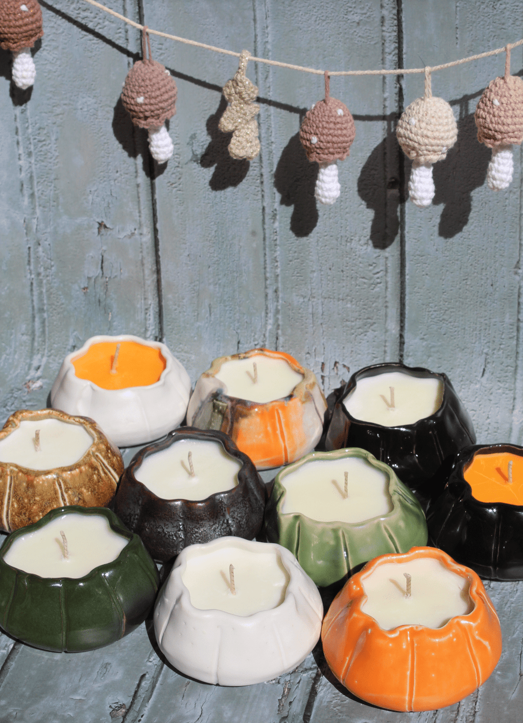 Citrouilles bougies