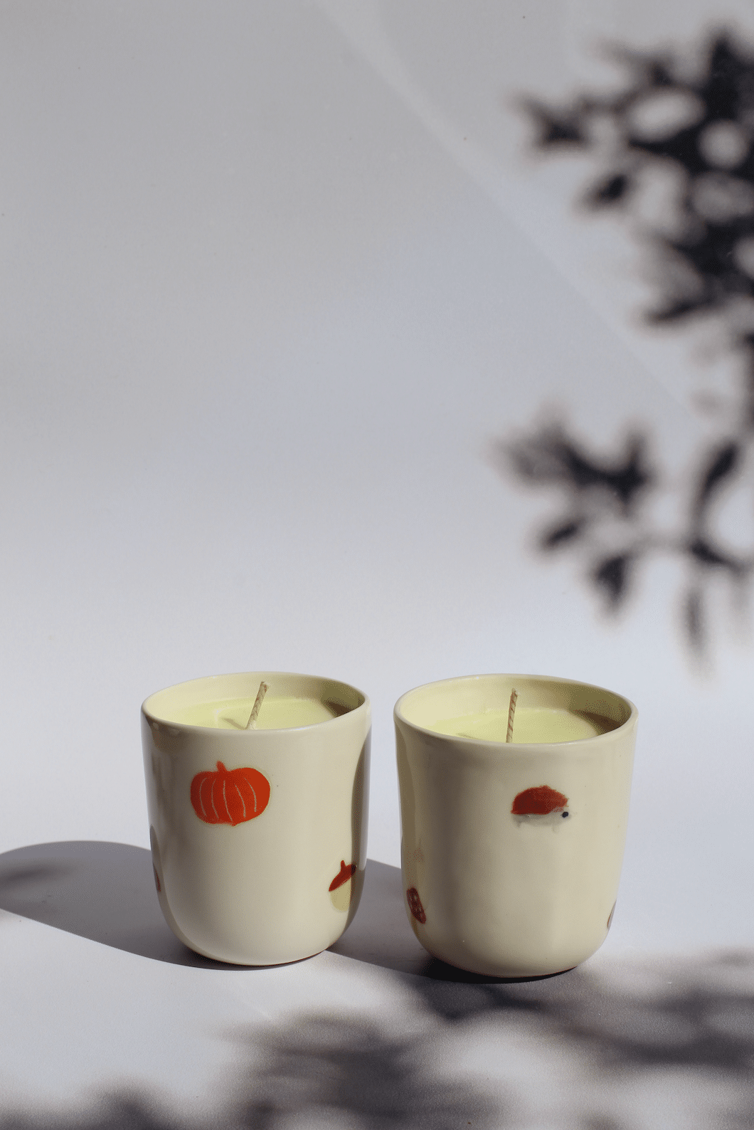 Bougie unique automne