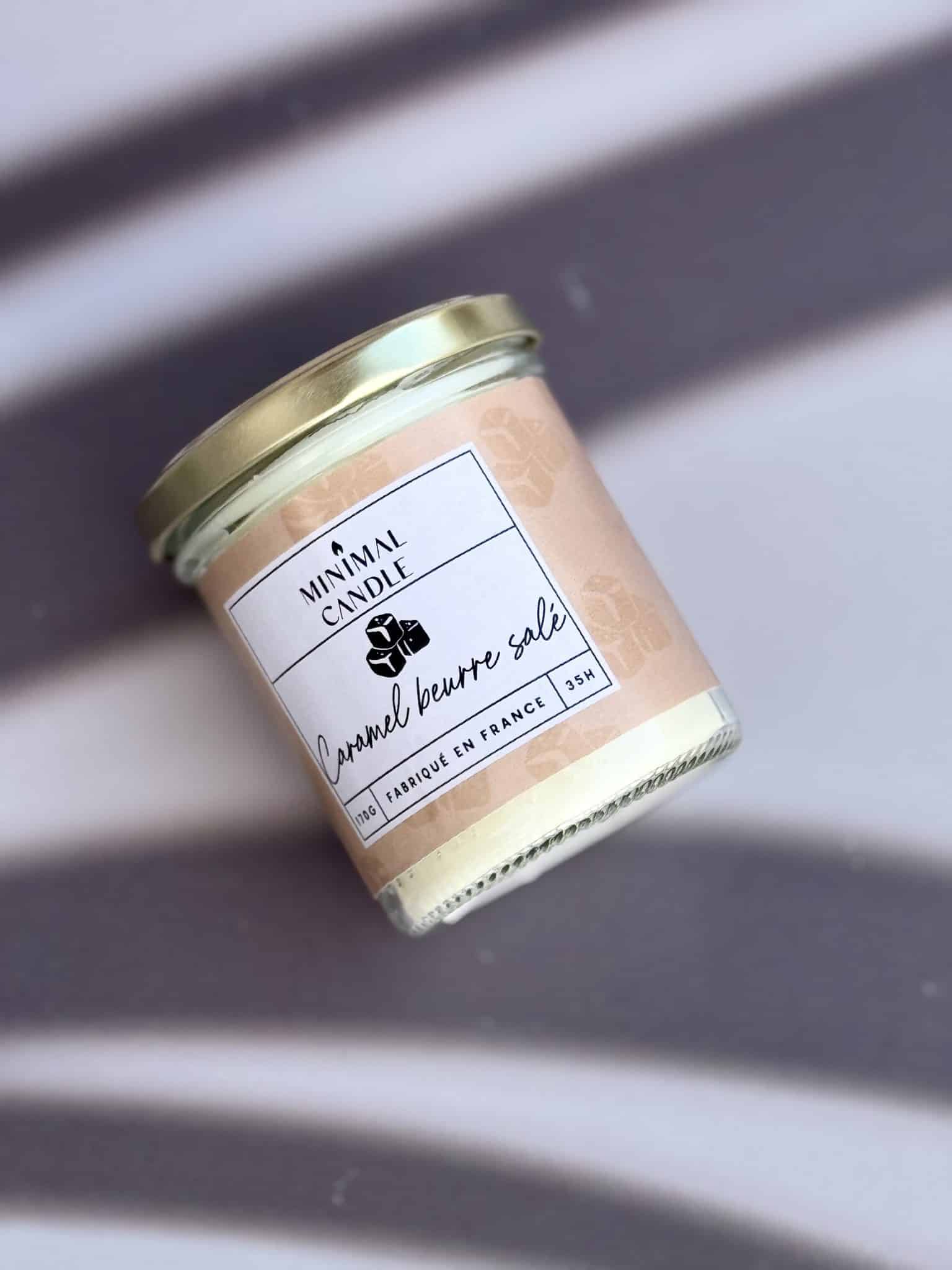 Bougie en verre Français