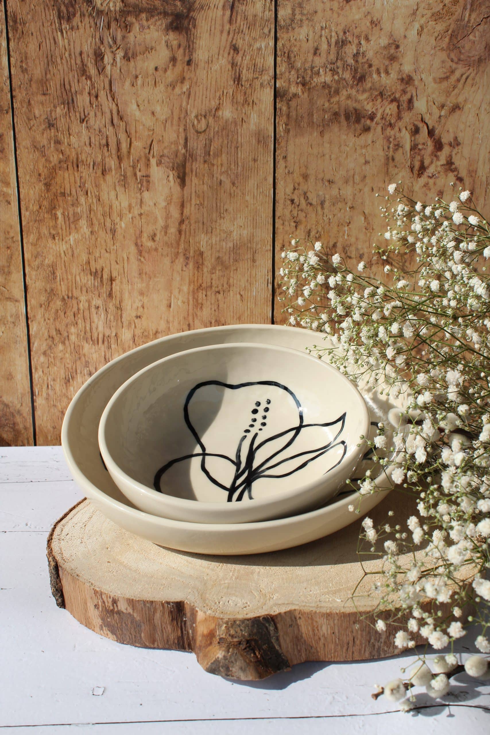 Assiettes choix tailles