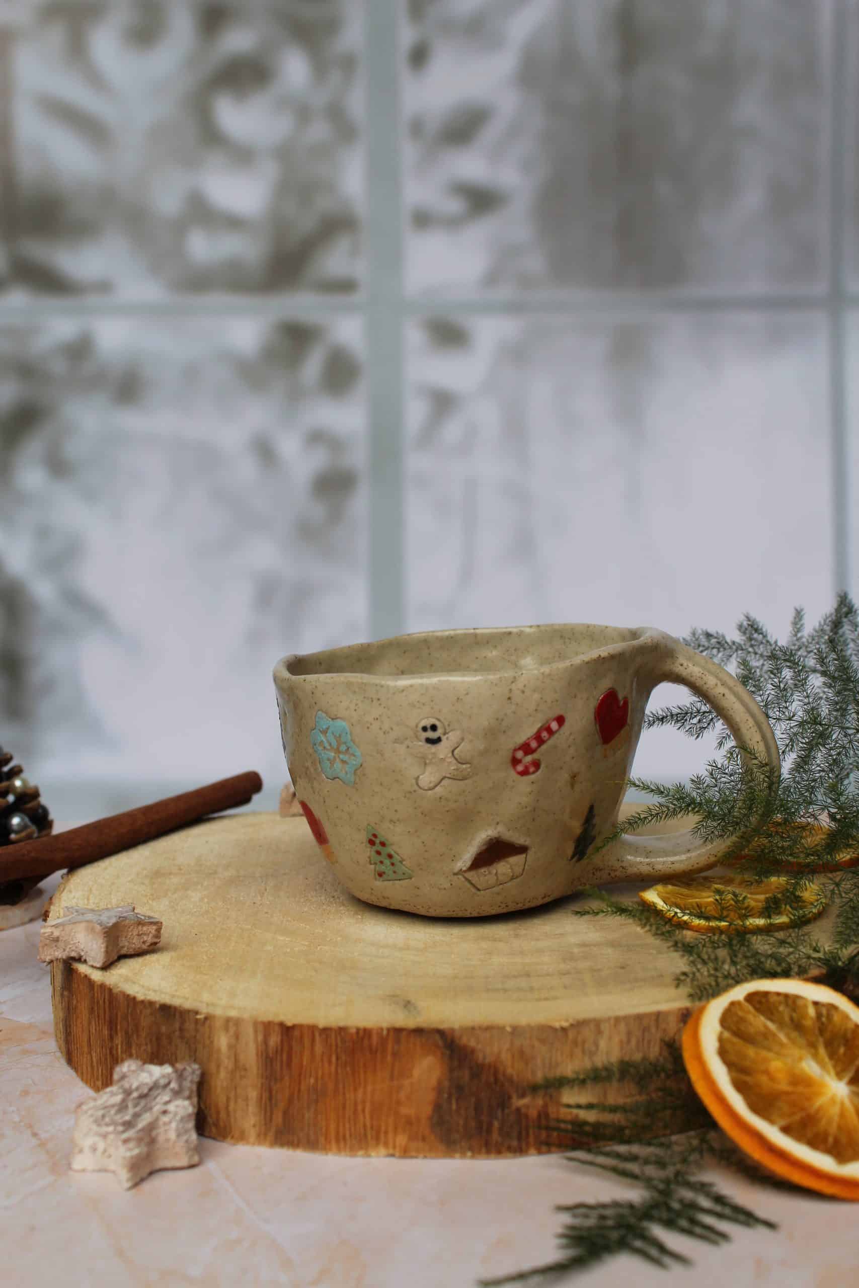 Tasse d'hiver unique