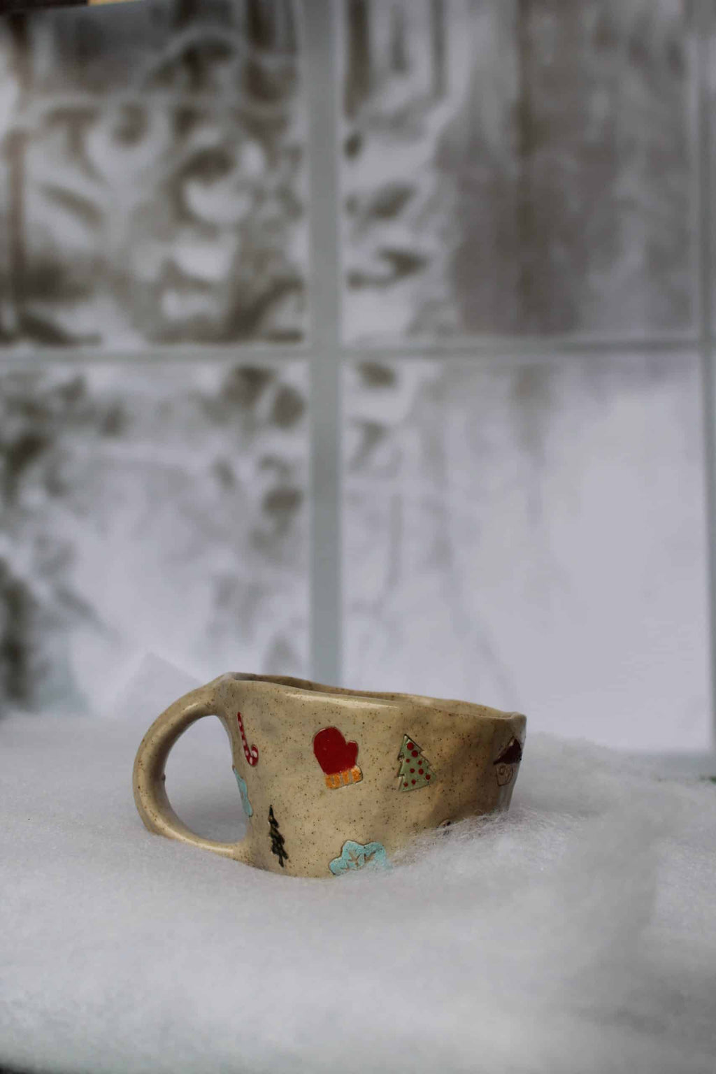 Tasse d'hiver unique