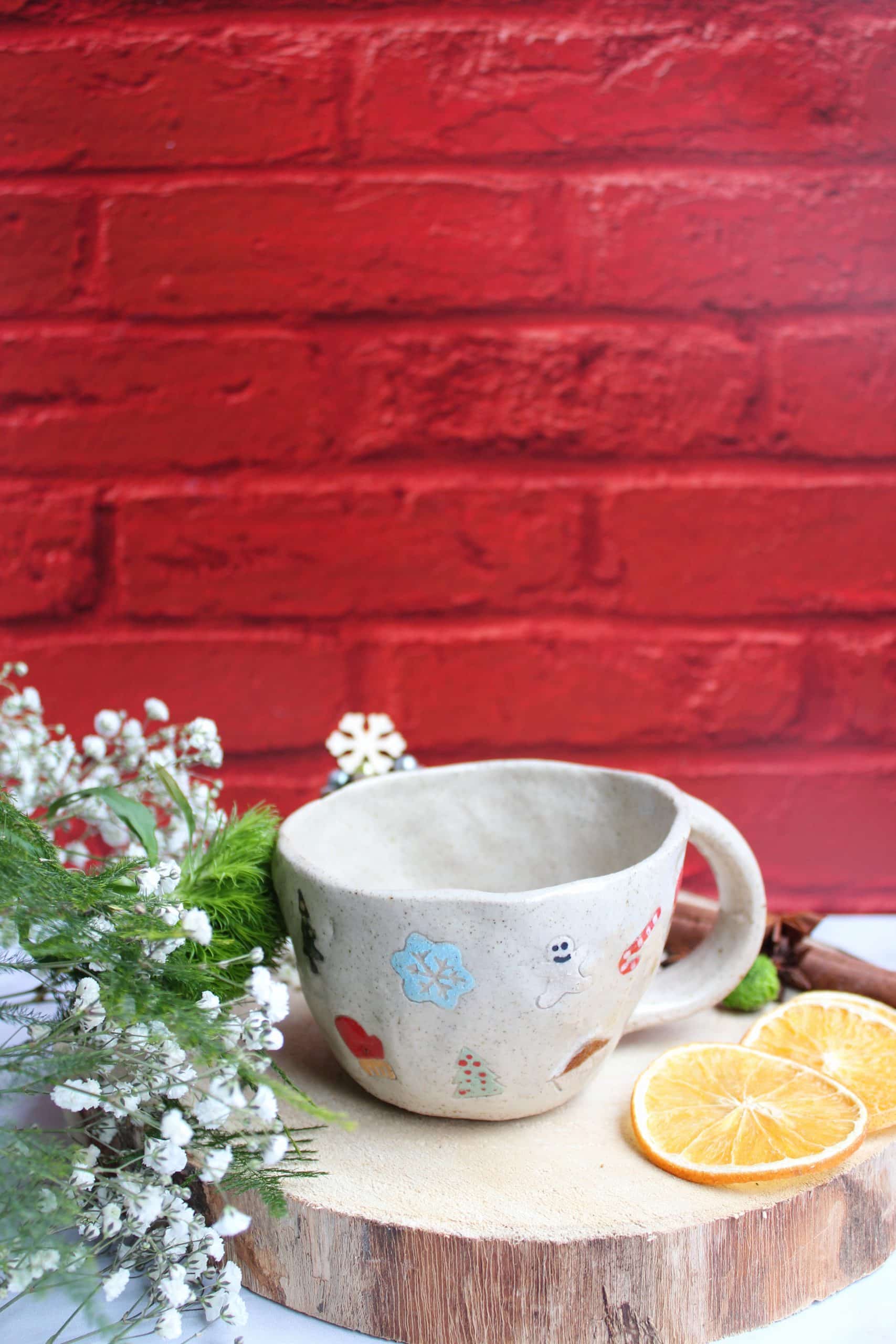 Tasse d'hiver unique