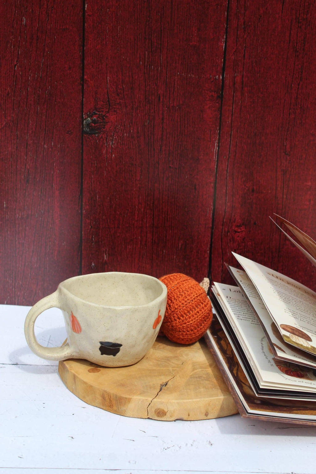 Tasse unique automne 2 versions