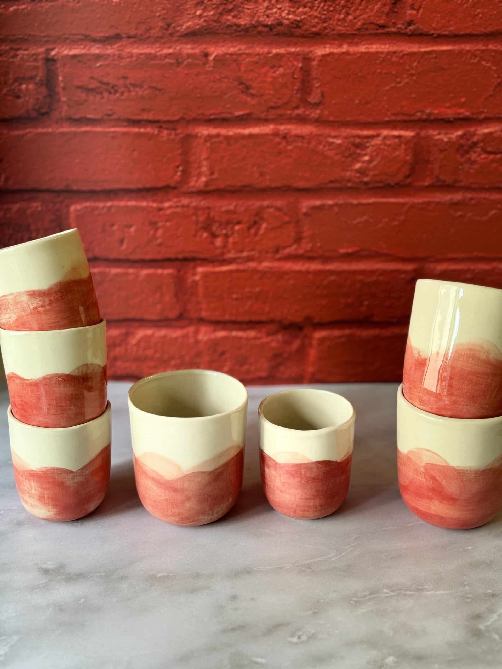 Petite ou Grande tasse Granit rose