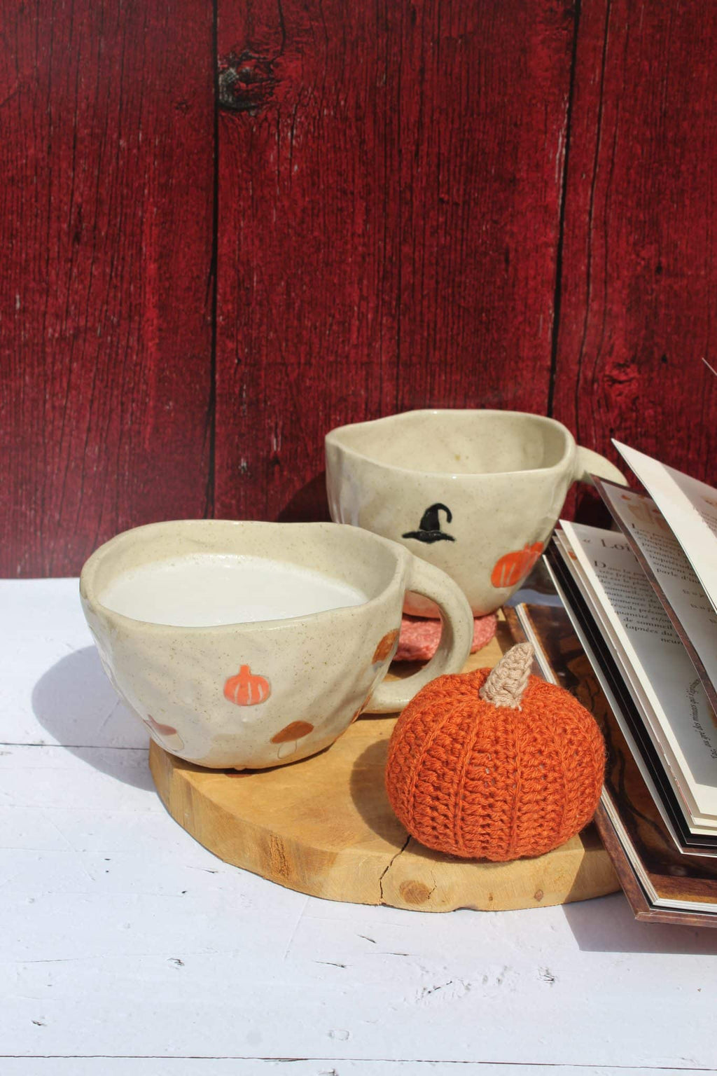 Tasse unique automne 2 versions